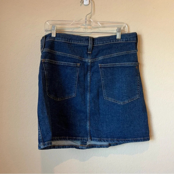 Madewell front button denim skirt - Picture 6 of 6